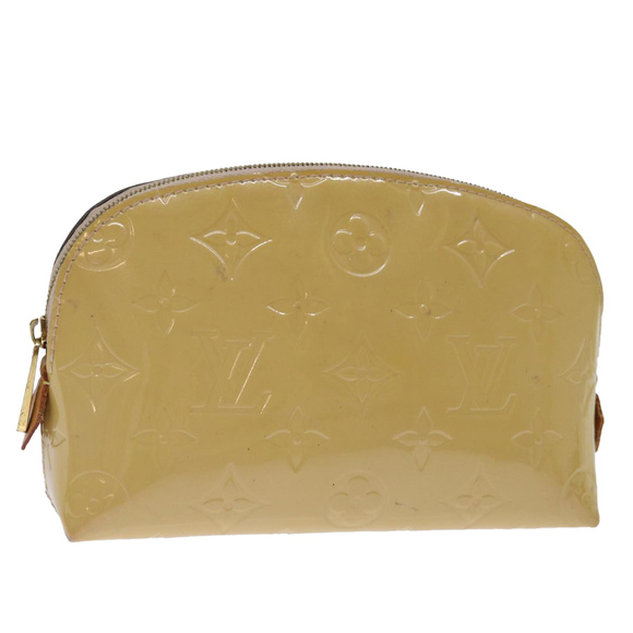 LOUIS VUITTON Vernis Pochette Cosmetic Pouch Rose Angelique M90086 Auth yk11824 - Picture 1 of 16